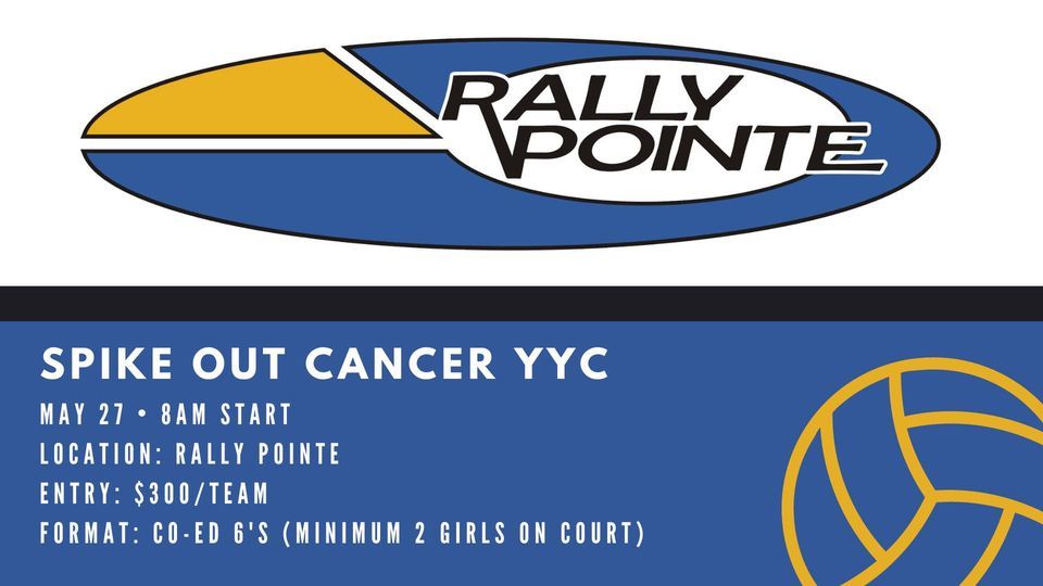 Spike Out Cancer YYC!, The Official Rally Pointe Volleyball Club