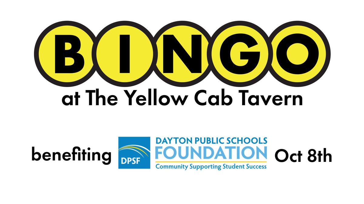 Charity Bar Bingo - Dayton Public School Foundation - Oct 8th