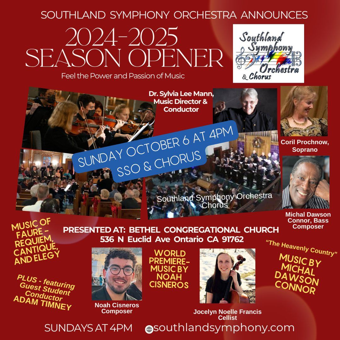 Southland Symphony Power and Passion Season Opener