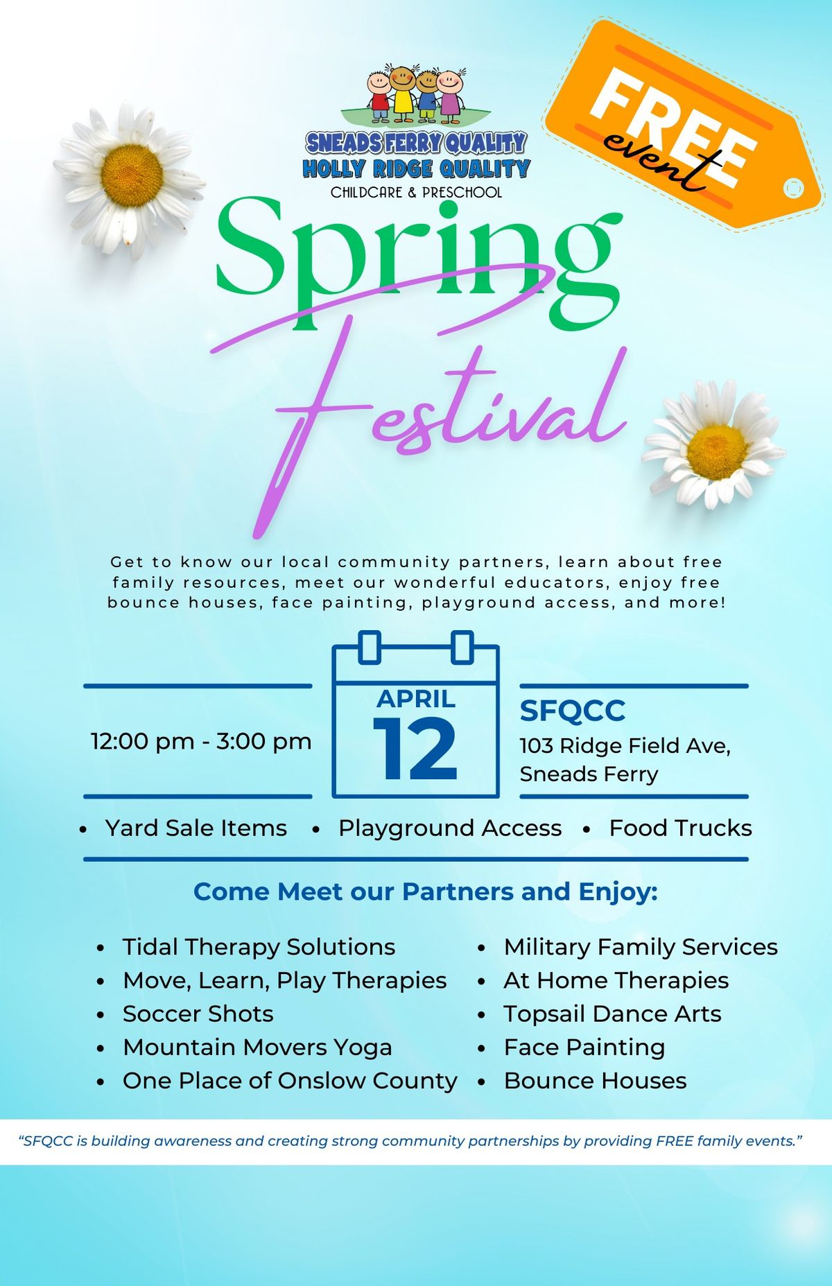 SFQCC'S SPRING FESTIVAL