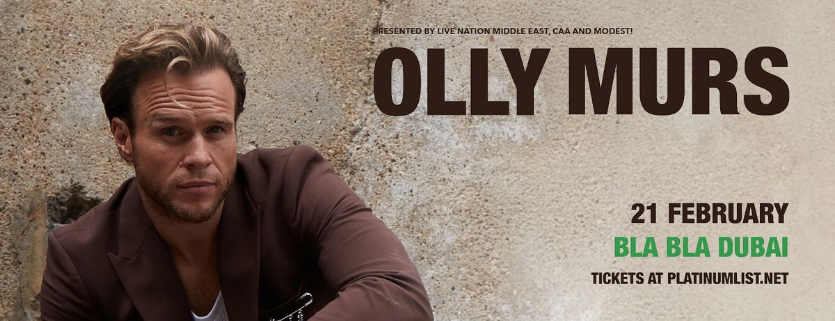 Olly Murs Dubai Tickets