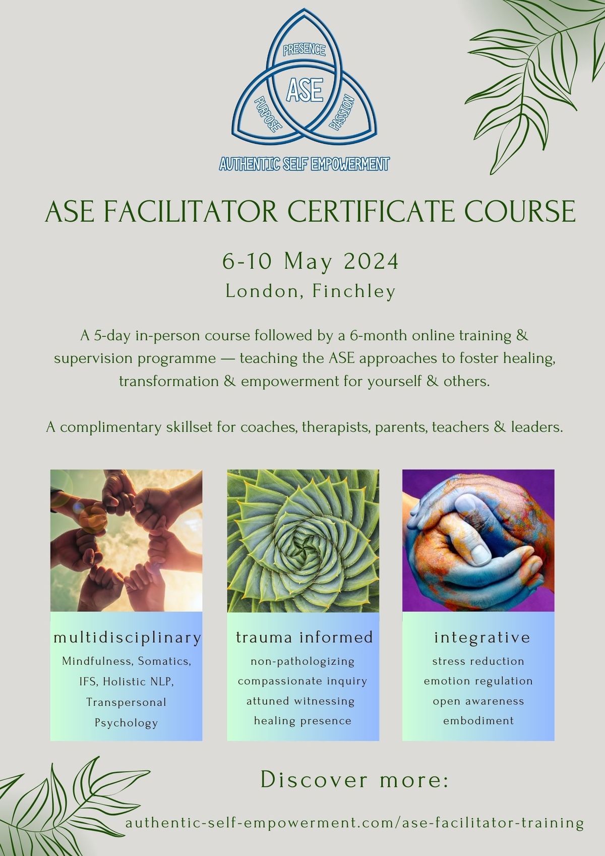  Authentic Self Empowerment Facilitator Certificate Course