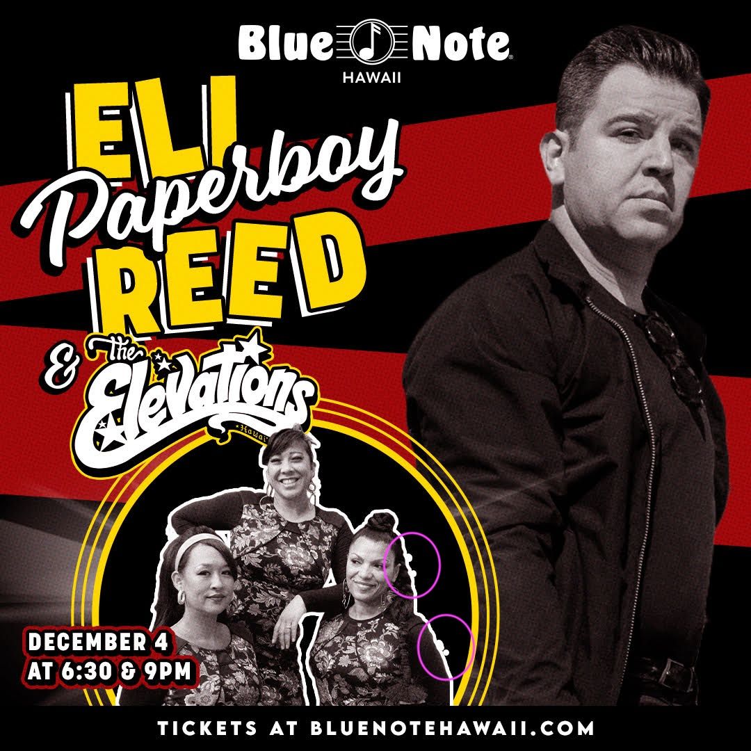 Eli Paperboy Reed and The Elevations at Blue Note Hawaii