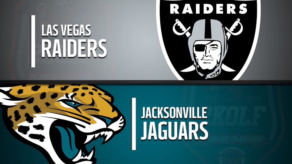 Jacksonville Jaguars at Las Vegas Raiders