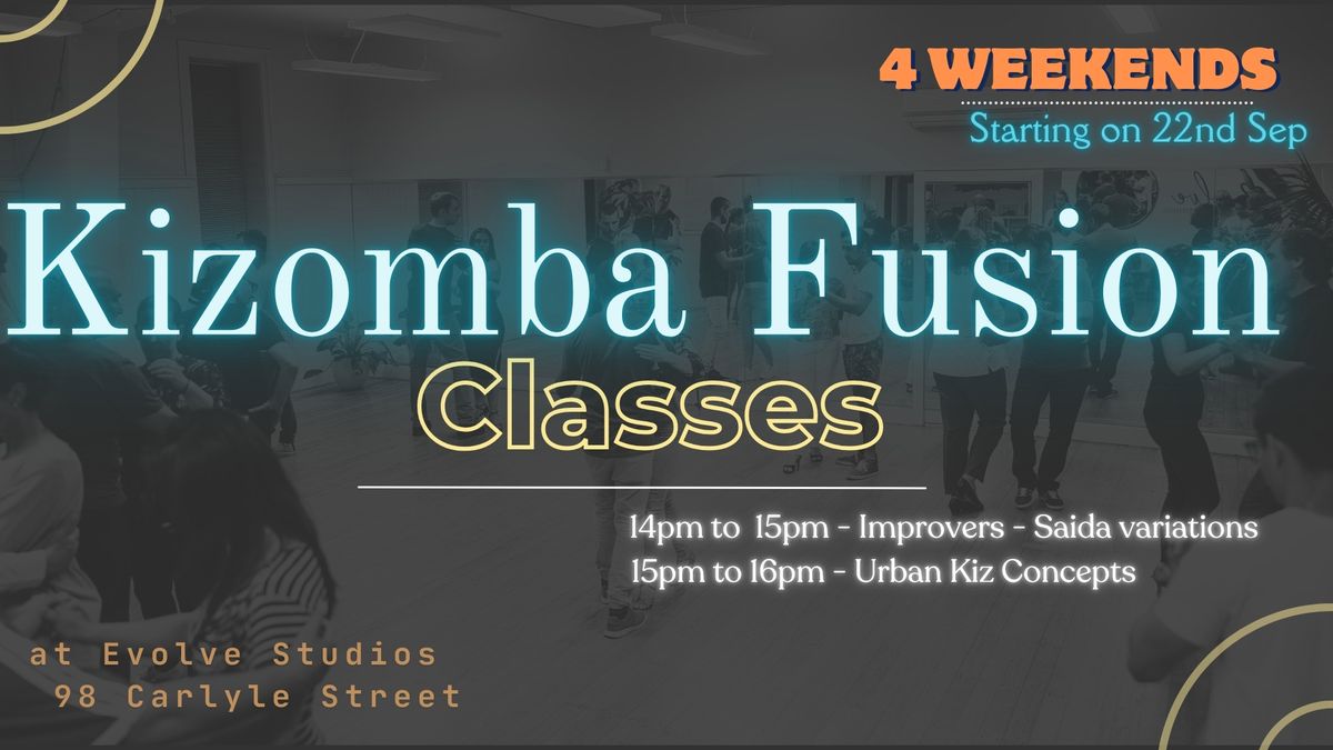 4 Weeks Kiz Fusion Classes 