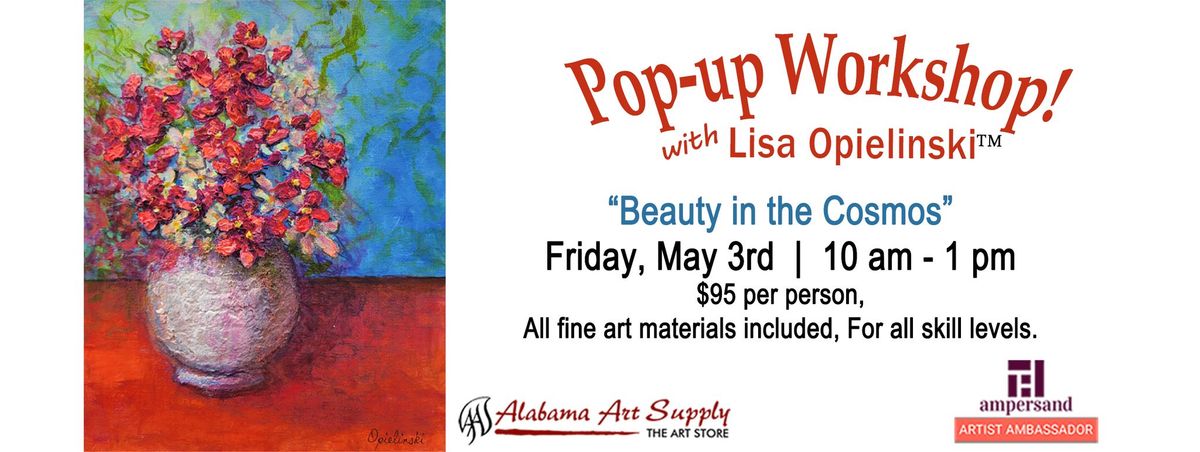 Pop-up Workshop with Lisa Opielinski "Beauty in the Cosmos"