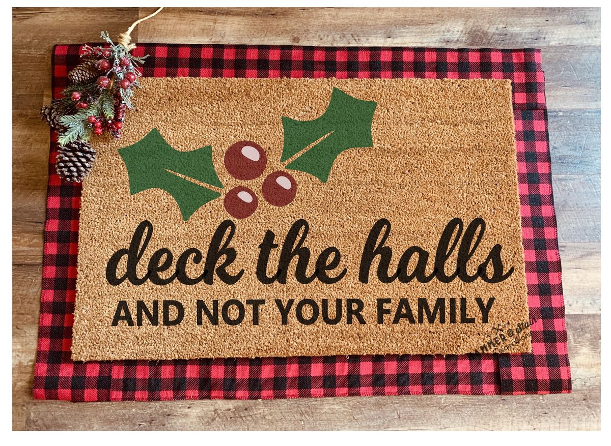 Sassy Holiday Doormats