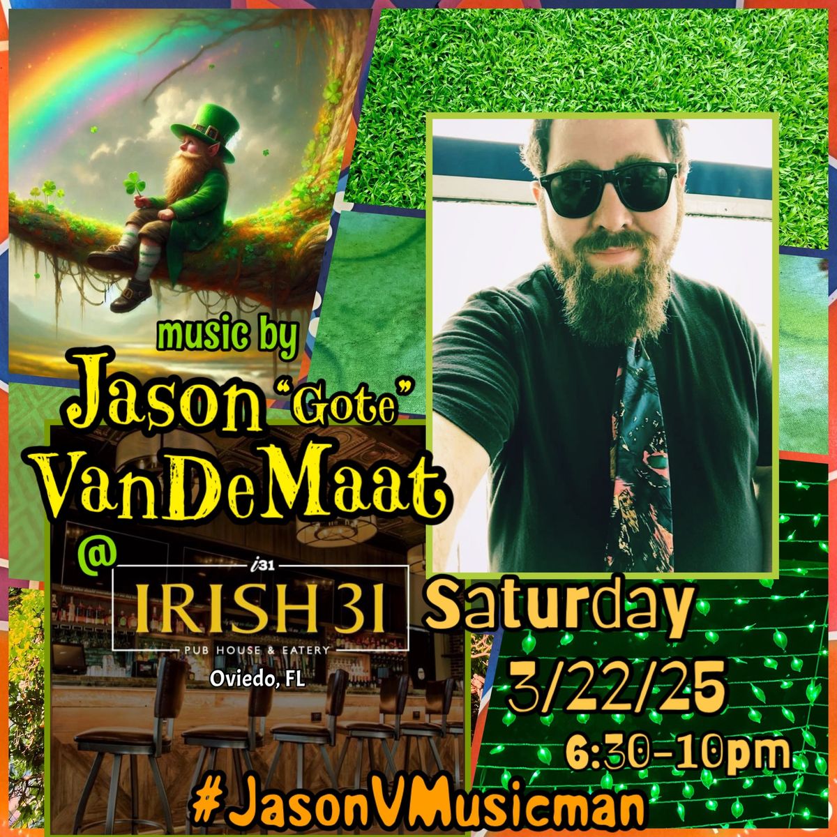 Jason V. \u201cGote\u201d @ Irish 31 Pub House & Eatery, Oviedo