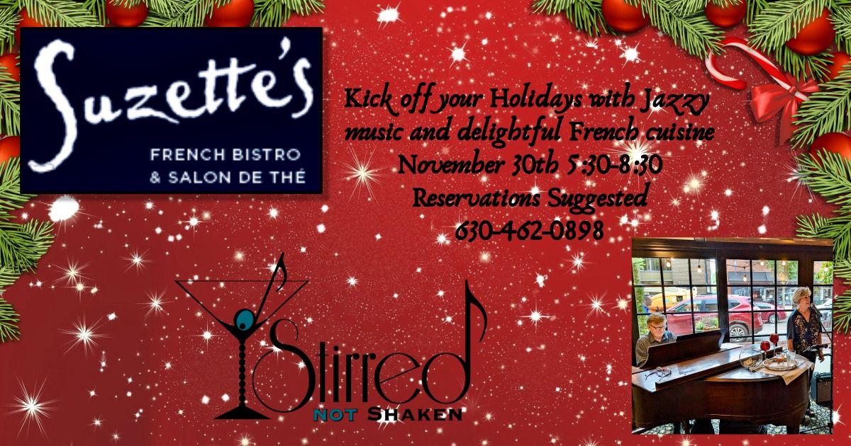 Holiday Jazz At Suzettes