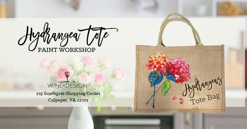 DIY Workshop | Hydrangea Market Tote Bag