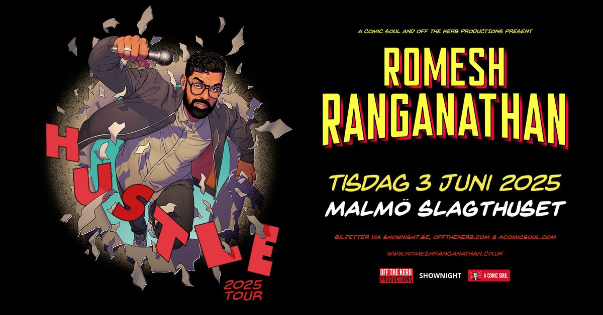 Romesh Ranganathan Live in Malm\u00f6 \u2013 June 3, 2025