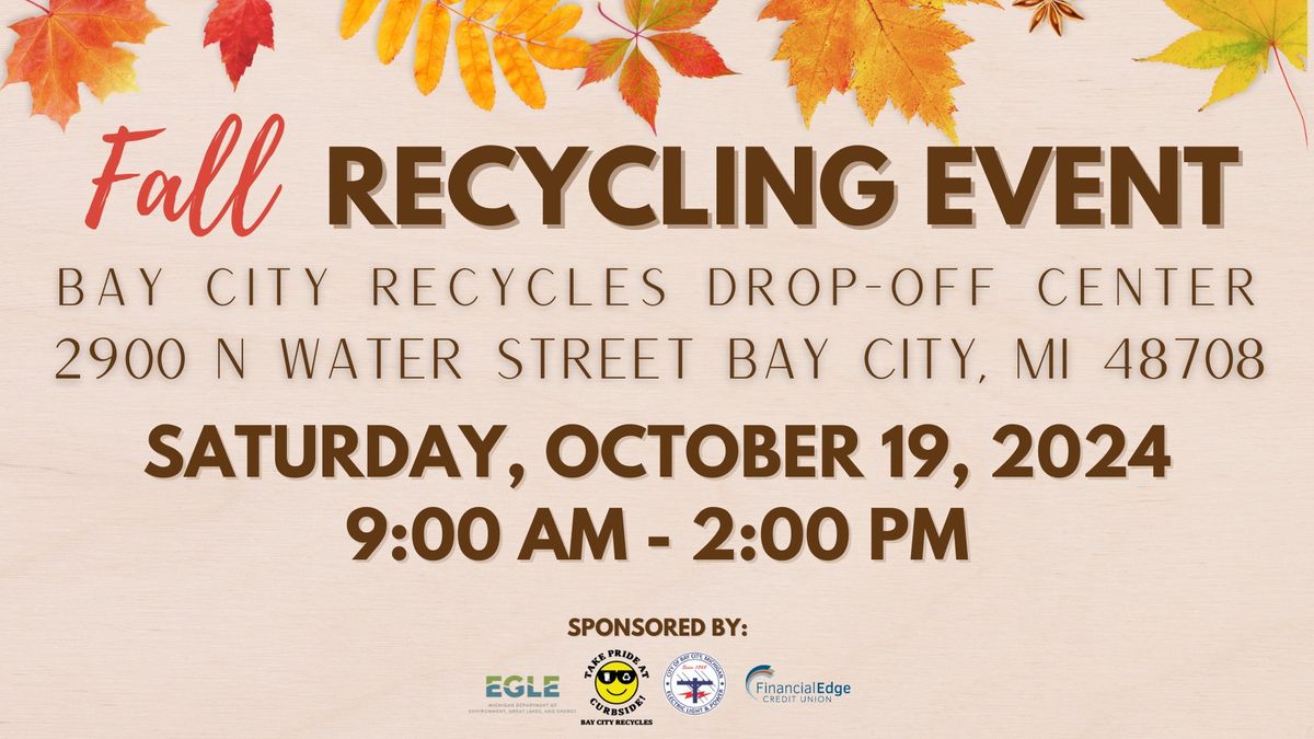 Fall Recycling Event