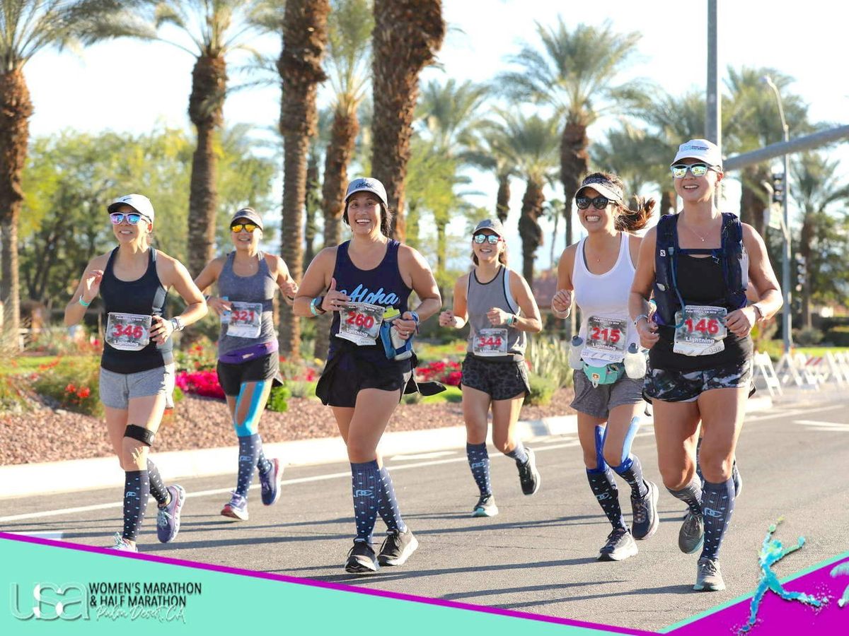 USA Women\u2019s Marathon & Half Marathon Palm Desert