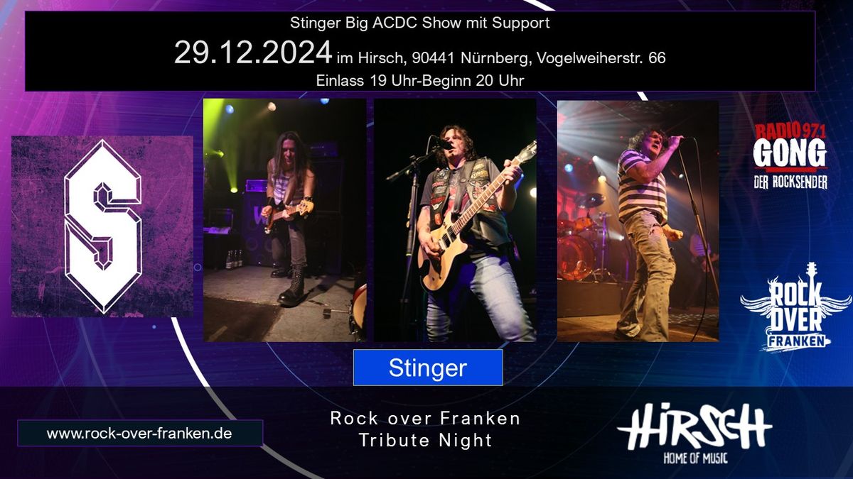 Stinger Big ACDC , Stinger Night mit Spezial Guest 