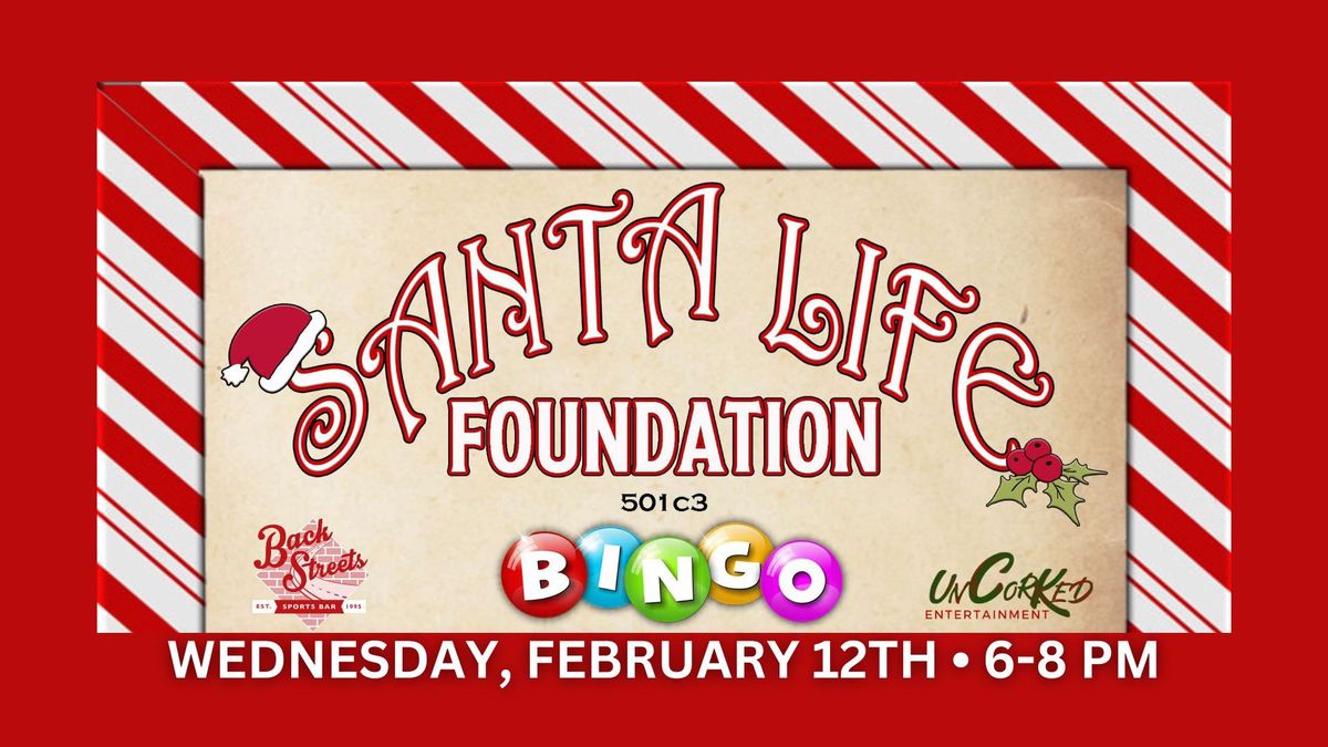 BINGO Benefiting Santa Life Foundation