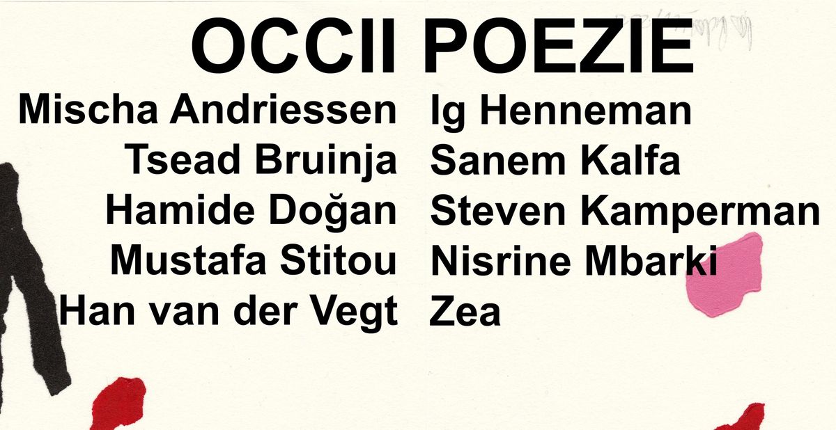 OCCII POEZIE - presentatie- Pieta van Mischa Andriessen met veel po\u00ebzie en muziek