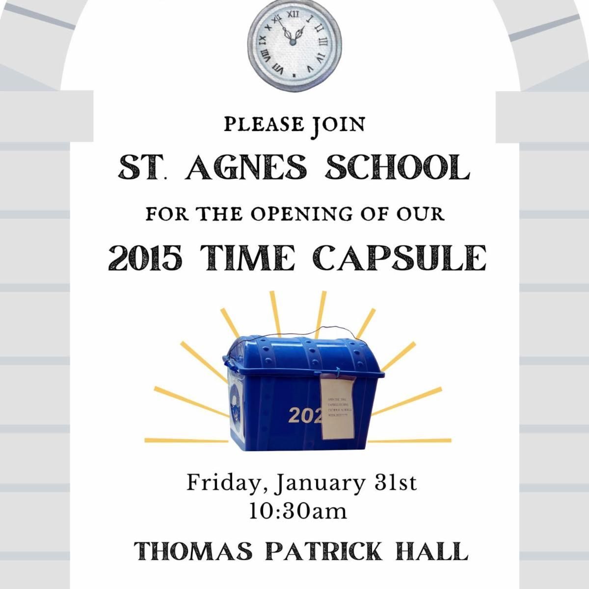 2015 Saint Agnes School Time Capsule Opening