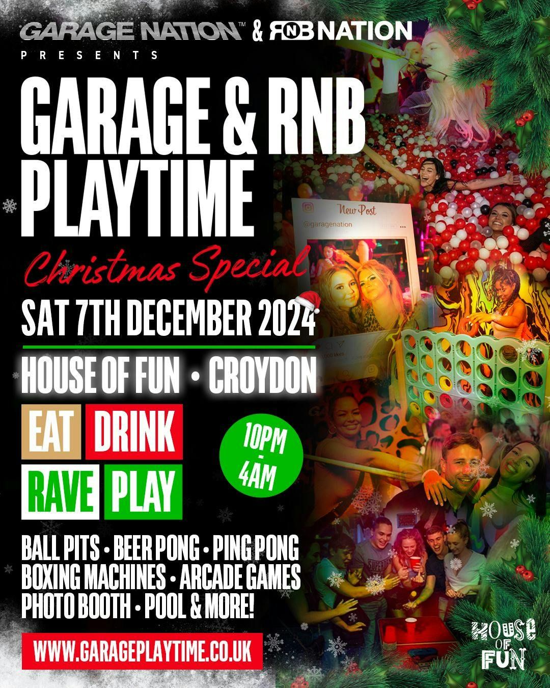 Garage Playtime \u2013 Ball Pits &amp; UK Garage!