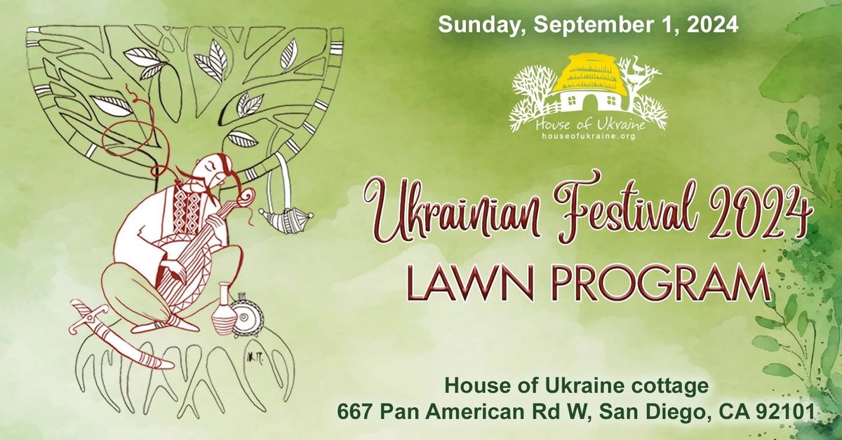 Ukrainian Festival 2024 - Lawn Program