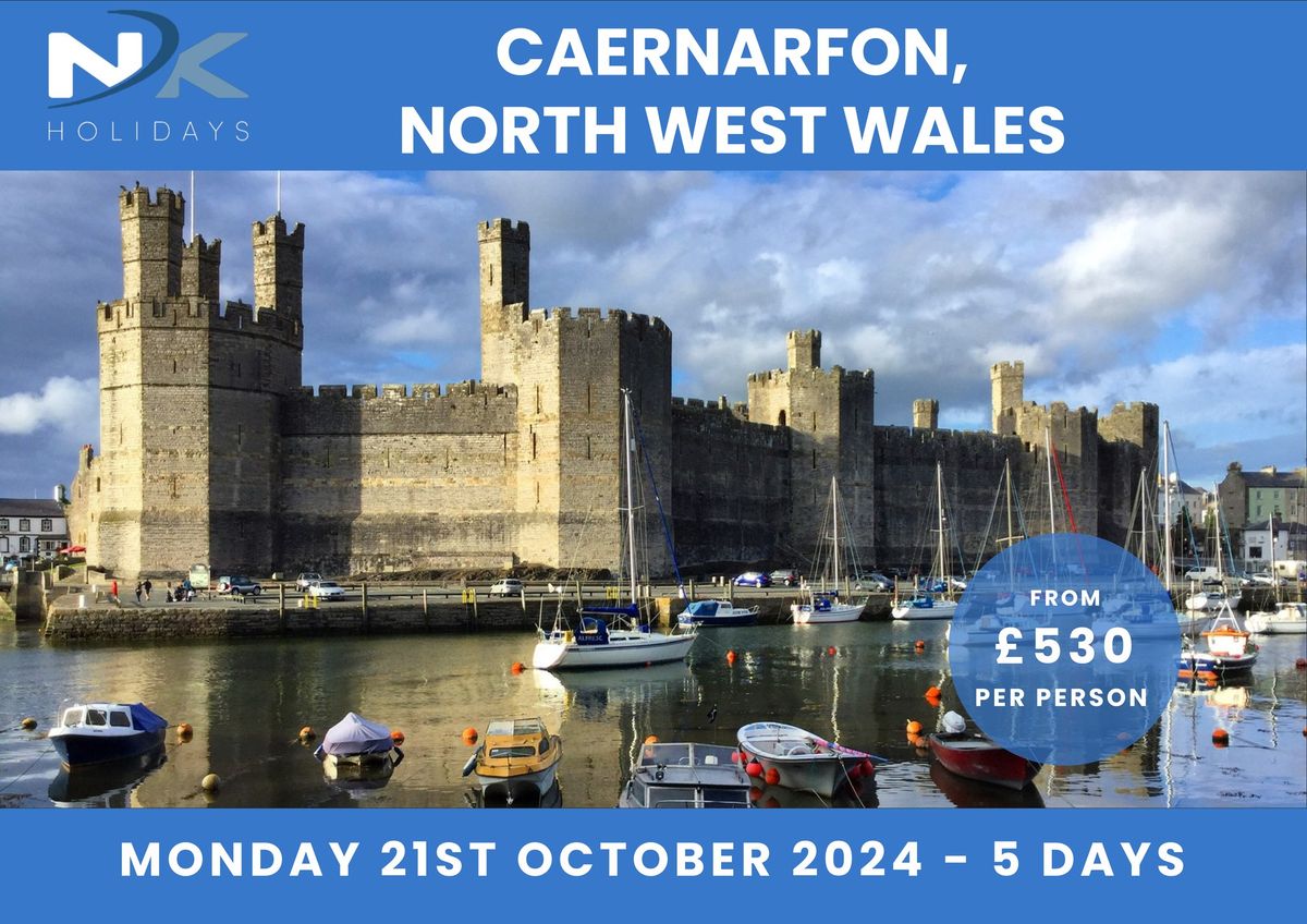 Caernarfon North Wales Coach Holiday 