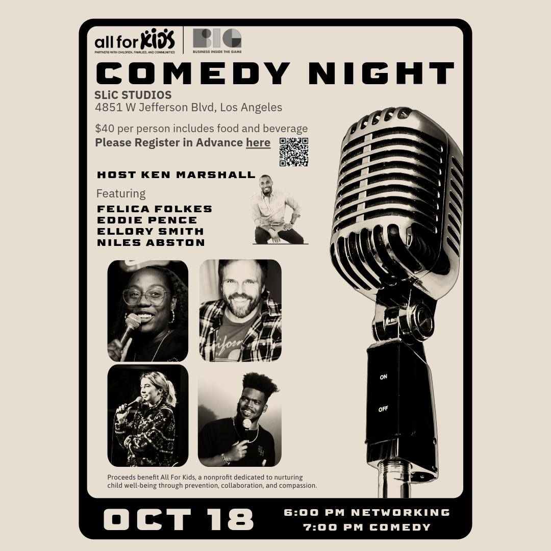 All For Kids Comedy Night