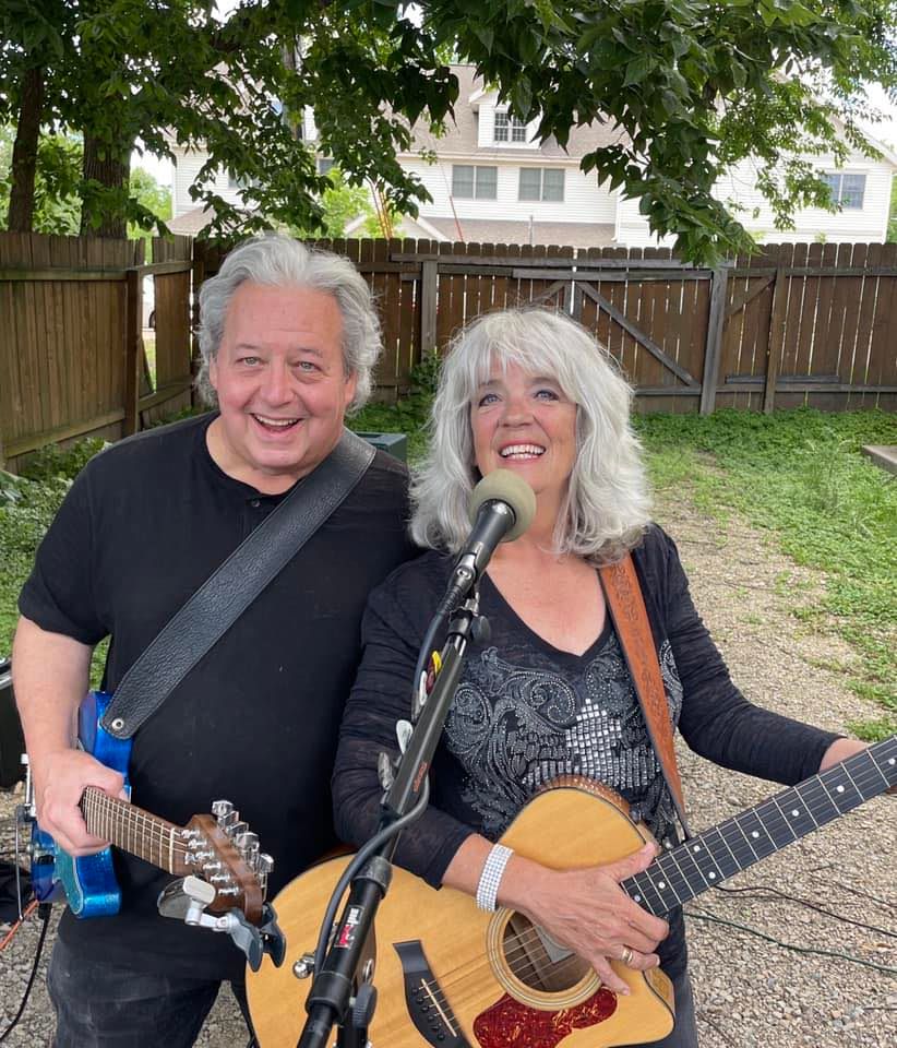 Susie and Randy at Cambridge Winery Madison Tasting Room!