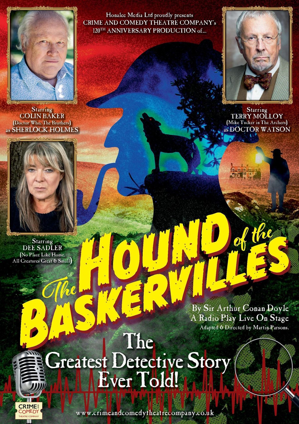 A Play At Devil's End - THE HOUND OF THE BASKERVILLES starring Colin Baker & Terry Molloy (Dr Who)