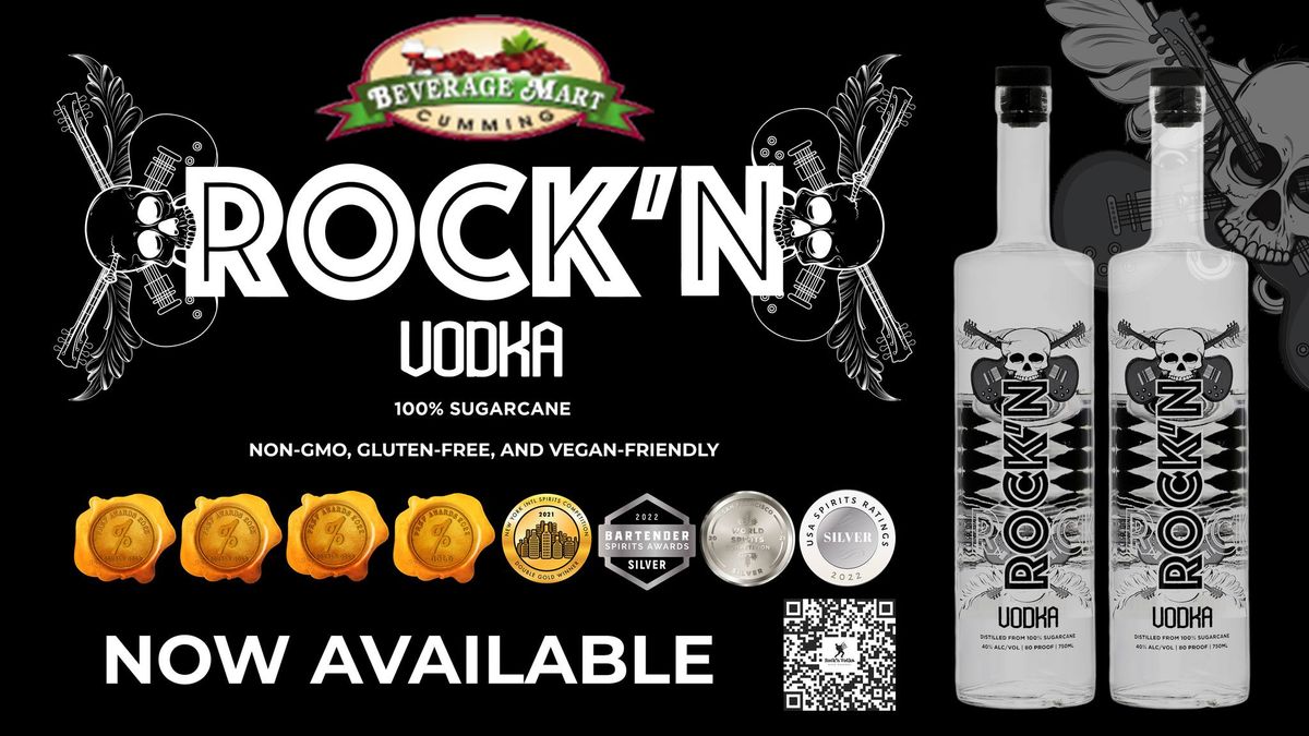 ROCK'N Vodka Demo at Cumming Beverage Mart