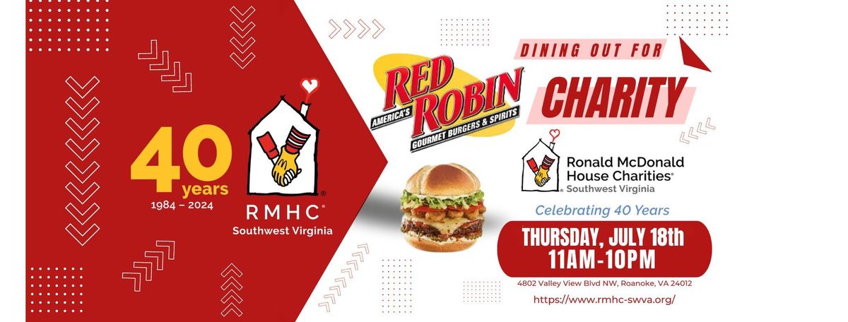 Red Robin Dining for Charity Day