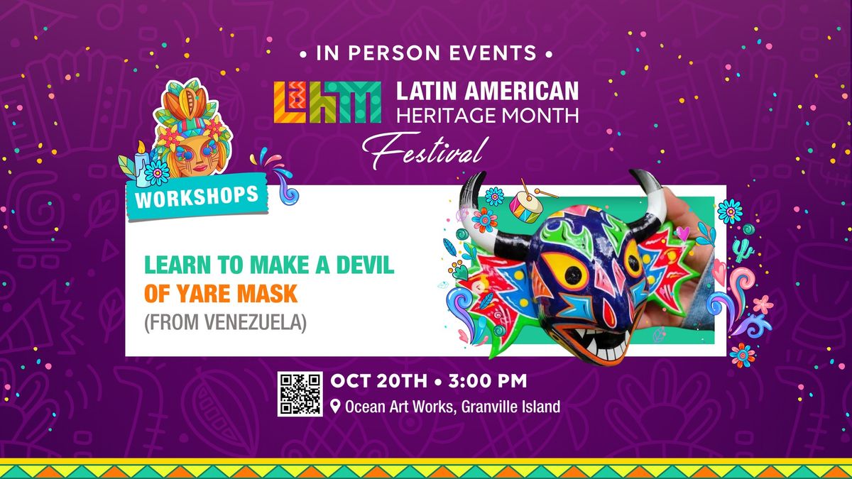 Devil of Yares Mask Workshop (Venezuela) | LAHM 24