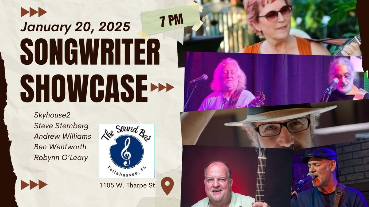 3rd Monday Songwriter Showcase