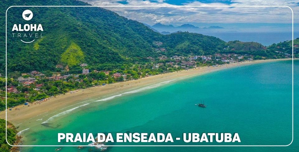 Ubatuba\/SP - Praia da Enseada