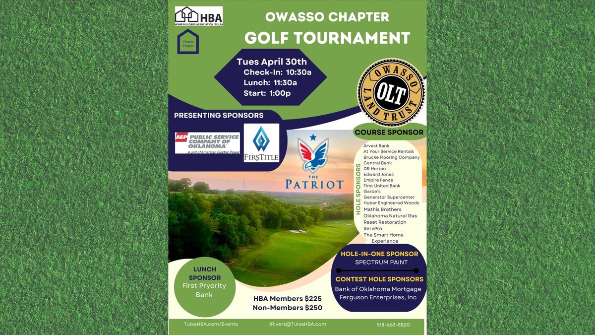 Owasso Golf Tournament - The Patriot