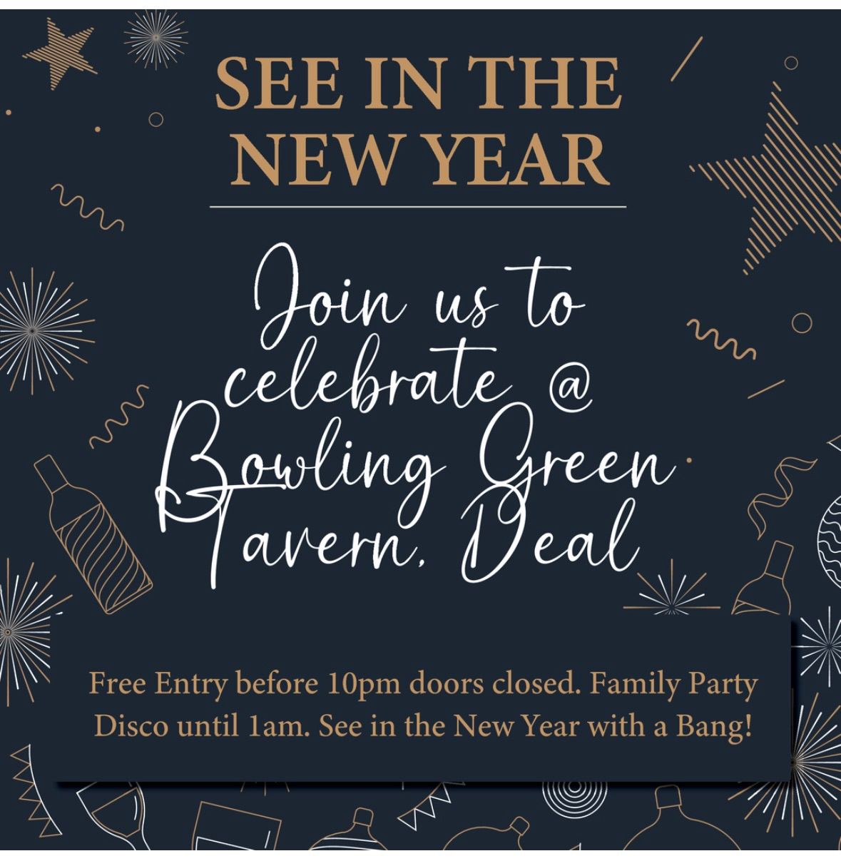 NEW YEARS EVE @ BOWLING GREEN TAVERN