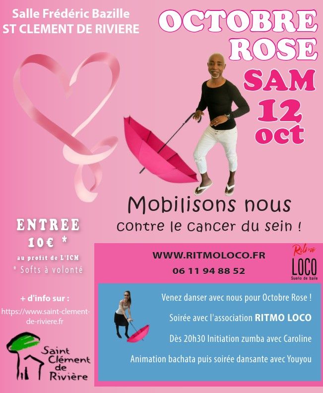 SOIREE RITMO LOCO OCTOBRE ROSE 