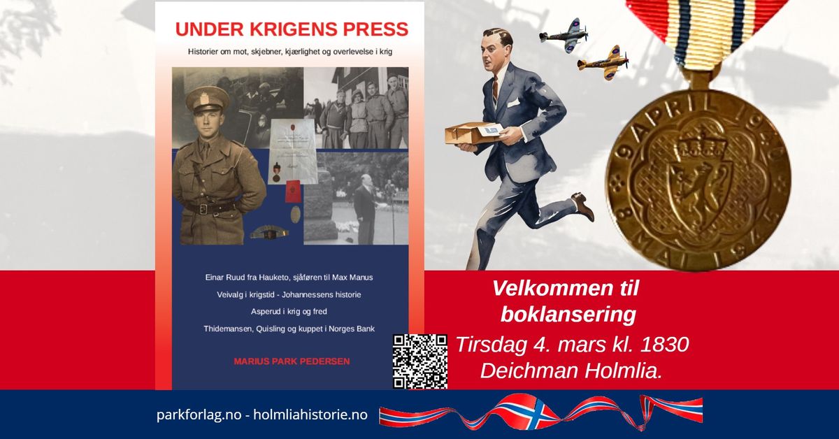 Boklansering "Under krigens press"