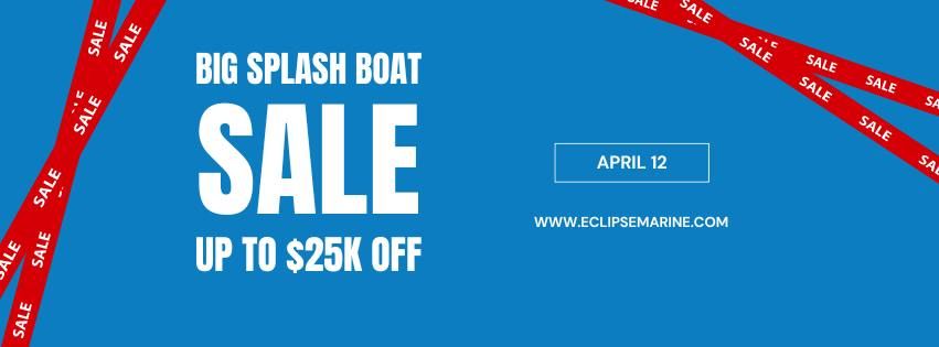 Big Splash Boat Sales Event