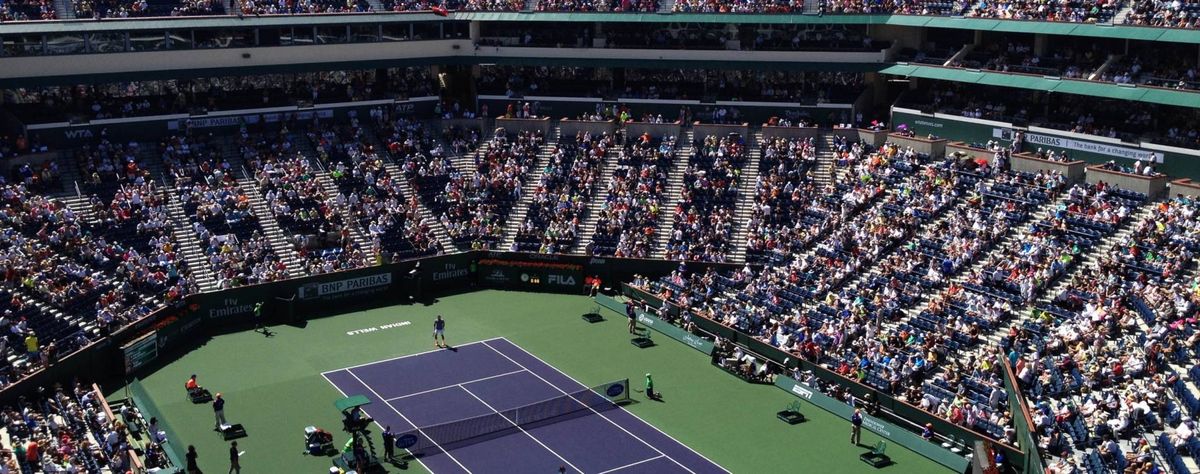 BNP Paribas Open: Stadium 1 - Session 16