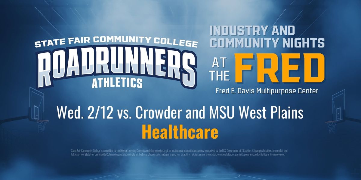 Roadrunners Basketball vs Crowder\/MSU West Plains: Healthcare Night