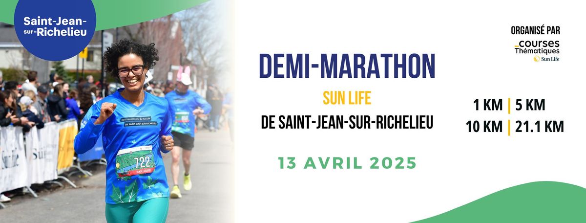 Demi-Marathon Sun Life de Saint-Jean-sur-Richelieu 2025