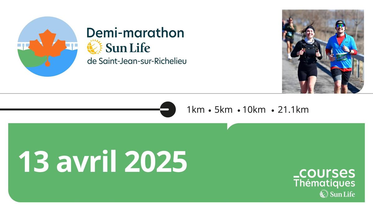 Demi-Marathon Sun Life de Saint-Jean-sur-Richelieu 2025