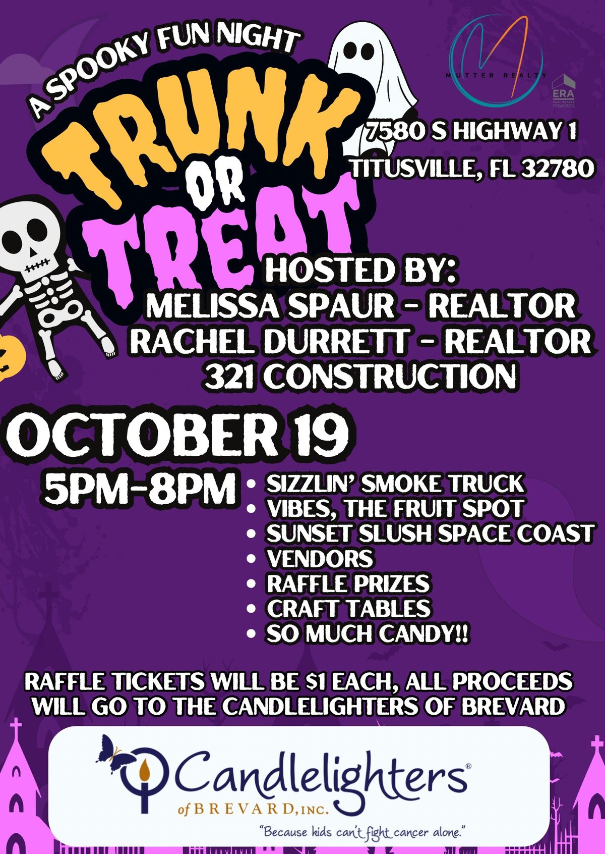 Trunk or Treat - Hosted by Melissa Spaur & Rachel Durrett - Mutter Realty