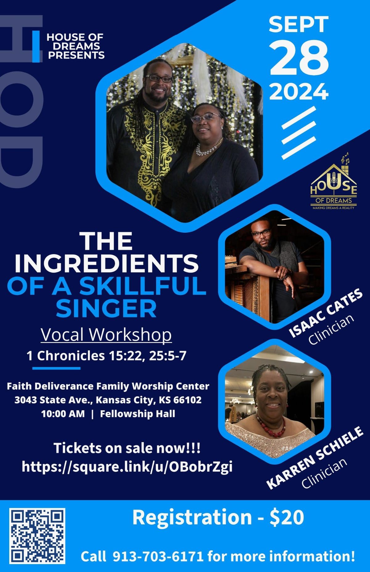 The Ingredients of a Skillful Singer vocal Workshop