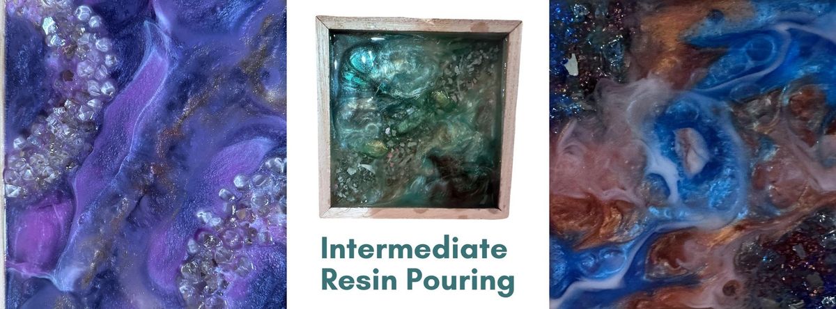 Intermediate Resin Pouring - Create your own geode