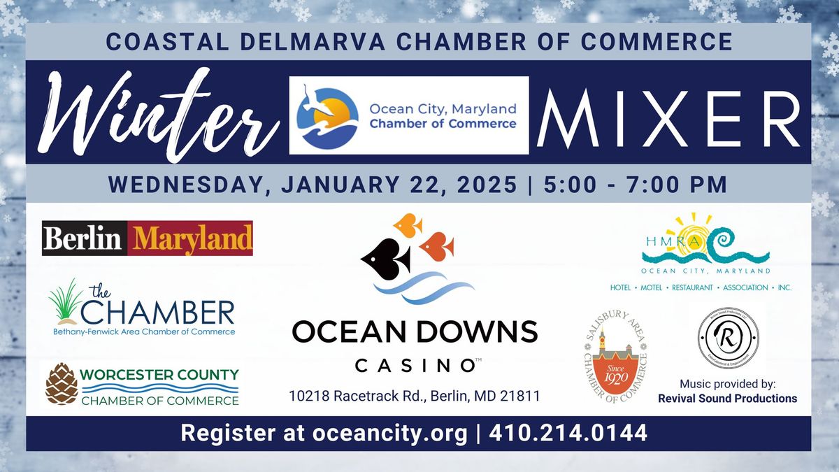 Coastal Delmarva Joint Chamber Winter Mixer at Ocean Downs