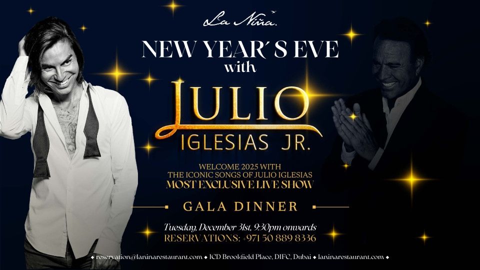 La Nina New Year's Eve with Julio Iglesias JR.