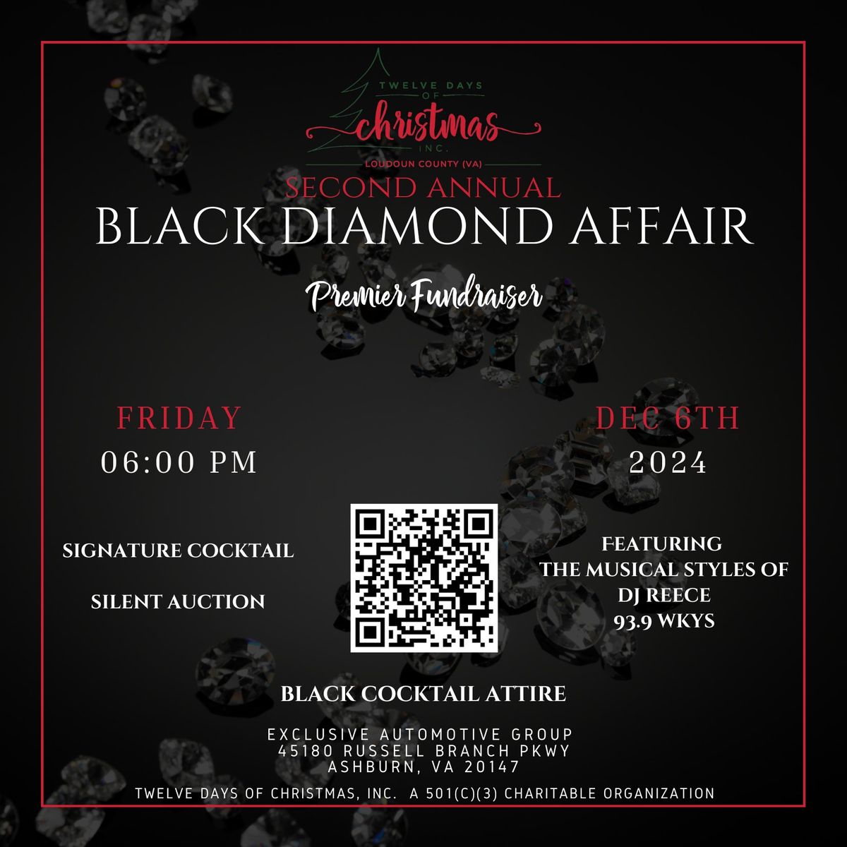 The Second Annual Black Diamond Affair Premier Fundraiser