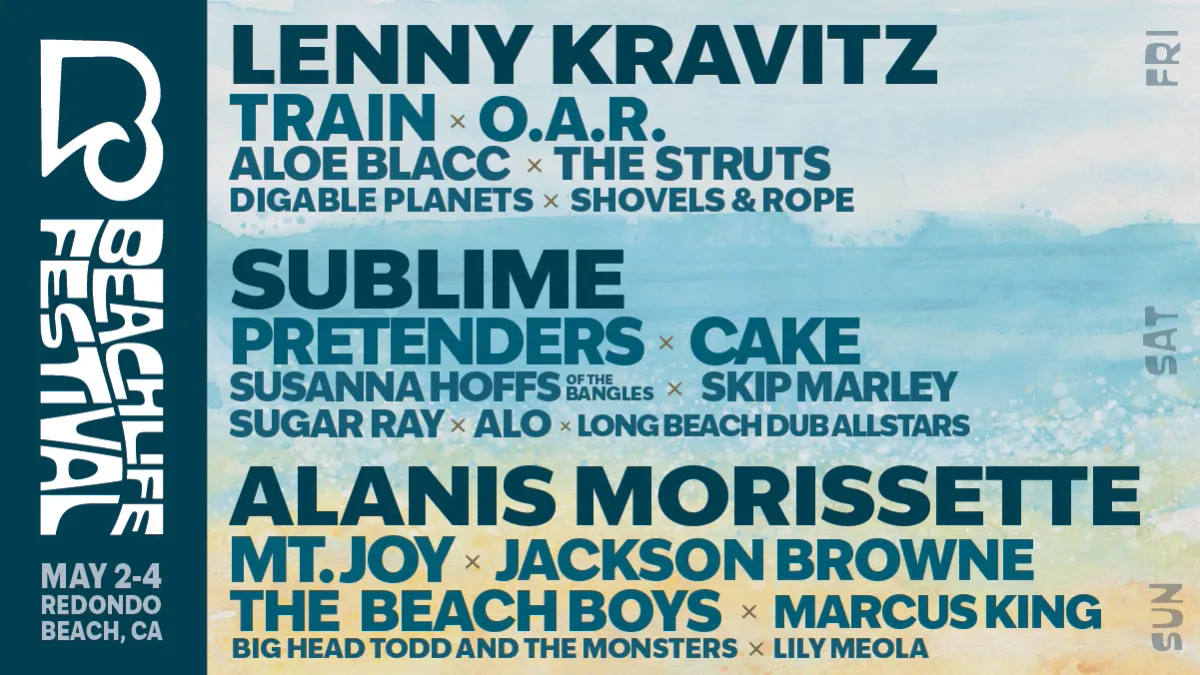 BeachLife Festival - (Saturday Pass) with Sublime, Pretenders, CAKE, and more!