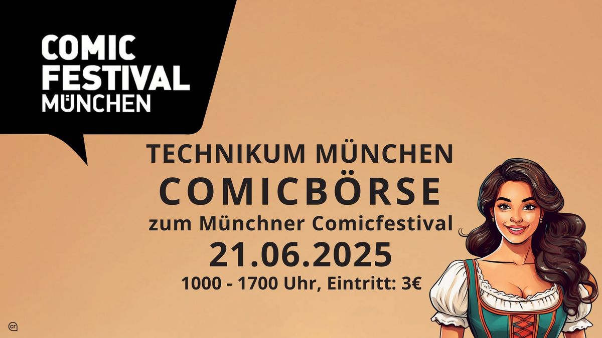 Comicb\u00f6rse zum Comicfestival M\u00fcnchen 2025