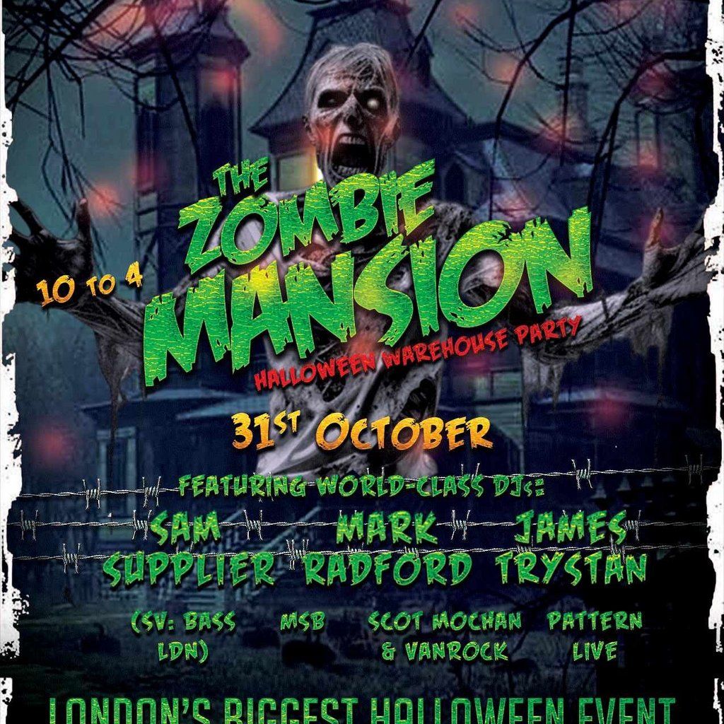 Zombie Mansion - The Ultimate Halloween party on the night itsel